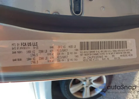 2016 Jeep Patriot Latitude из США, поврежденный, VIN 1C4NJPFB1GD570015